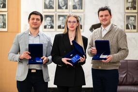 Бекзод Хайдаров, Кристина Котякова и Андрей Непапушев